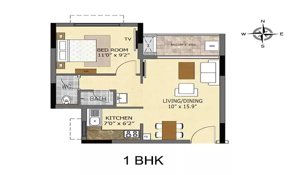 Sattva Hamlet Floor Plan