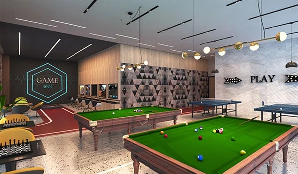 The master plan of the clubhouse